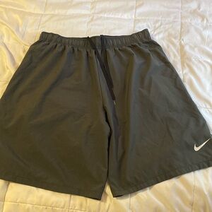 Grey Nike Basketball Shorts
